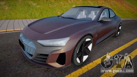 Audi e-tron GT 2018 for GTA San Andreas