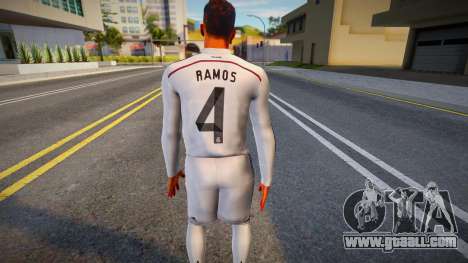 Sergio Ramos - Real Madrid Home 14-15 for GTA San Andreas
