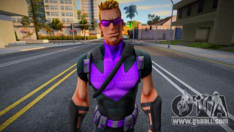 Hawkeye unarmed for GTA San Andreas