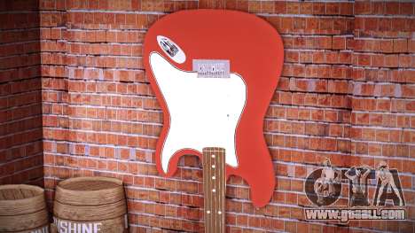 Fender Stratocaster Triple 1 for GTA Vice City