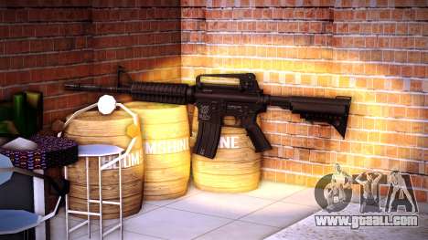 M4A1 (good model) for GTA Vice City