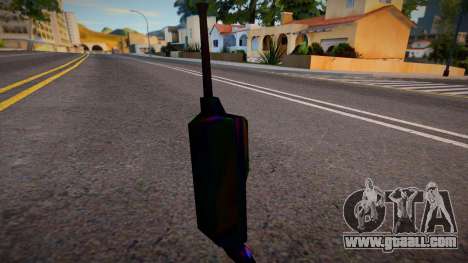 Iridescent Chrome Weapon - Cellphone for GTA San Andreas