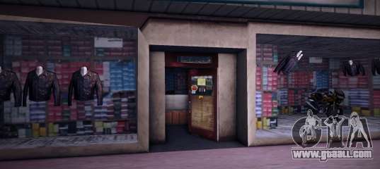 Open biker shop for GTA Vice City