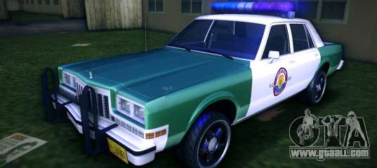 1986 Dodge Diplomat VCPD for GTA Vice City