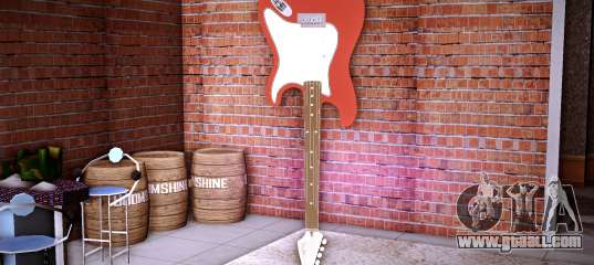 Fender Stratocaster Triple 1 for GTA Vice City