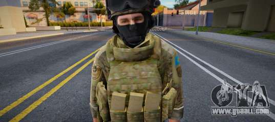 Skin of the military KNB of the Republic of Kazakhstan for GTA San Andreas