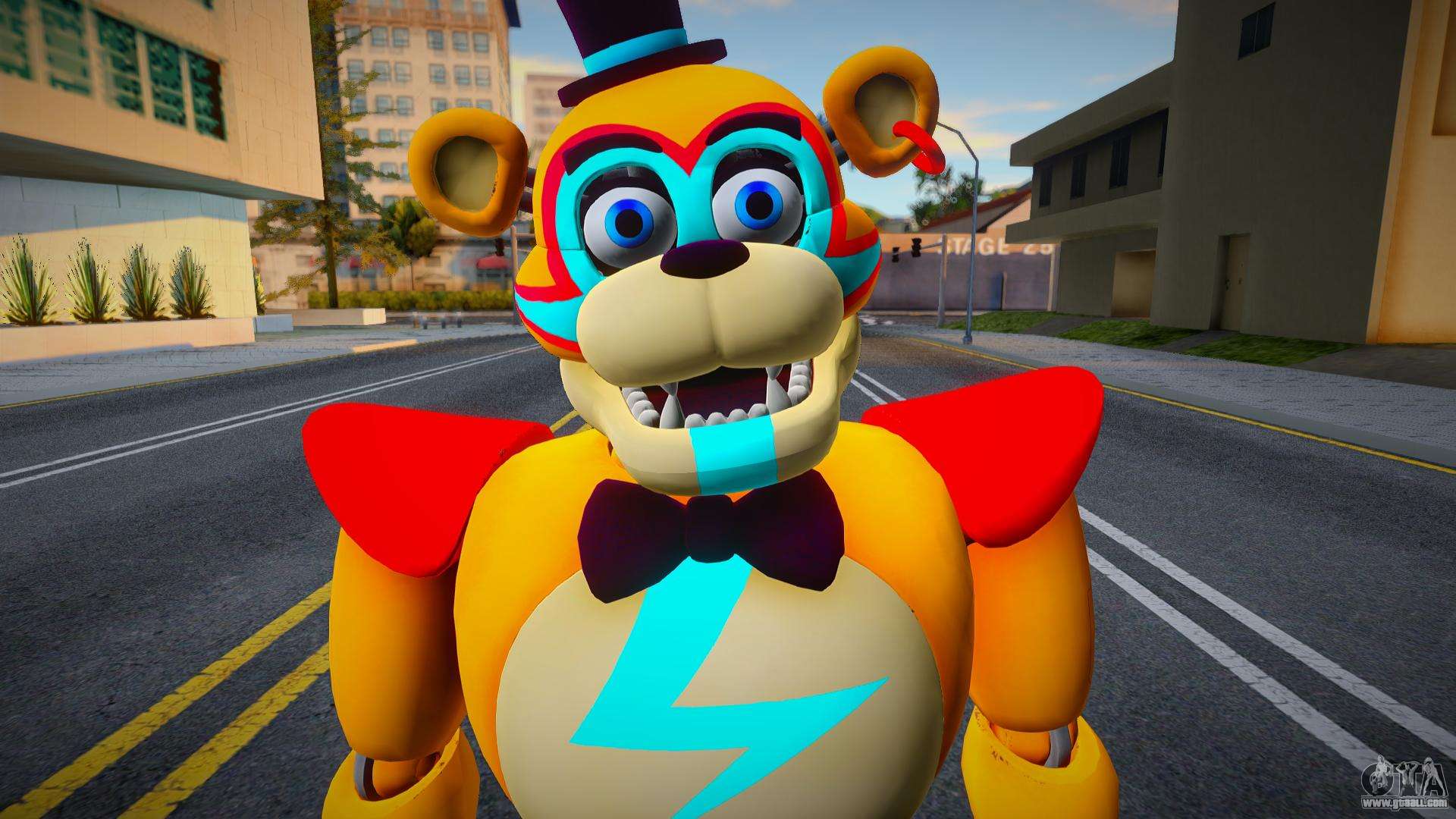 FIVE NIGHTS AT FREDDY'S!! (GTA 5 Mods FNAF Gameplay) 