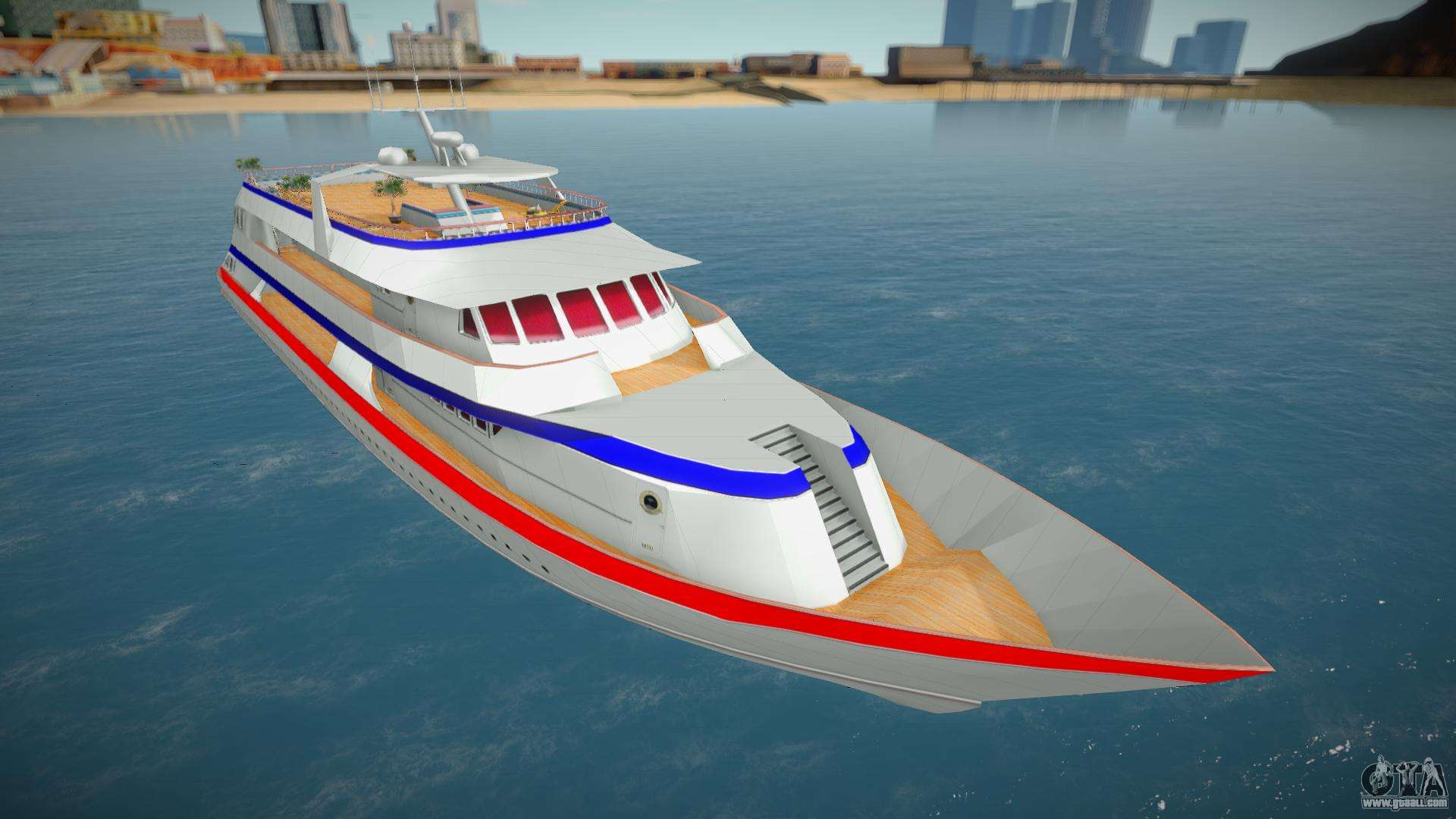 GTA San Andreas GTA V YACHT TO SA VERSION FINAL Mod 