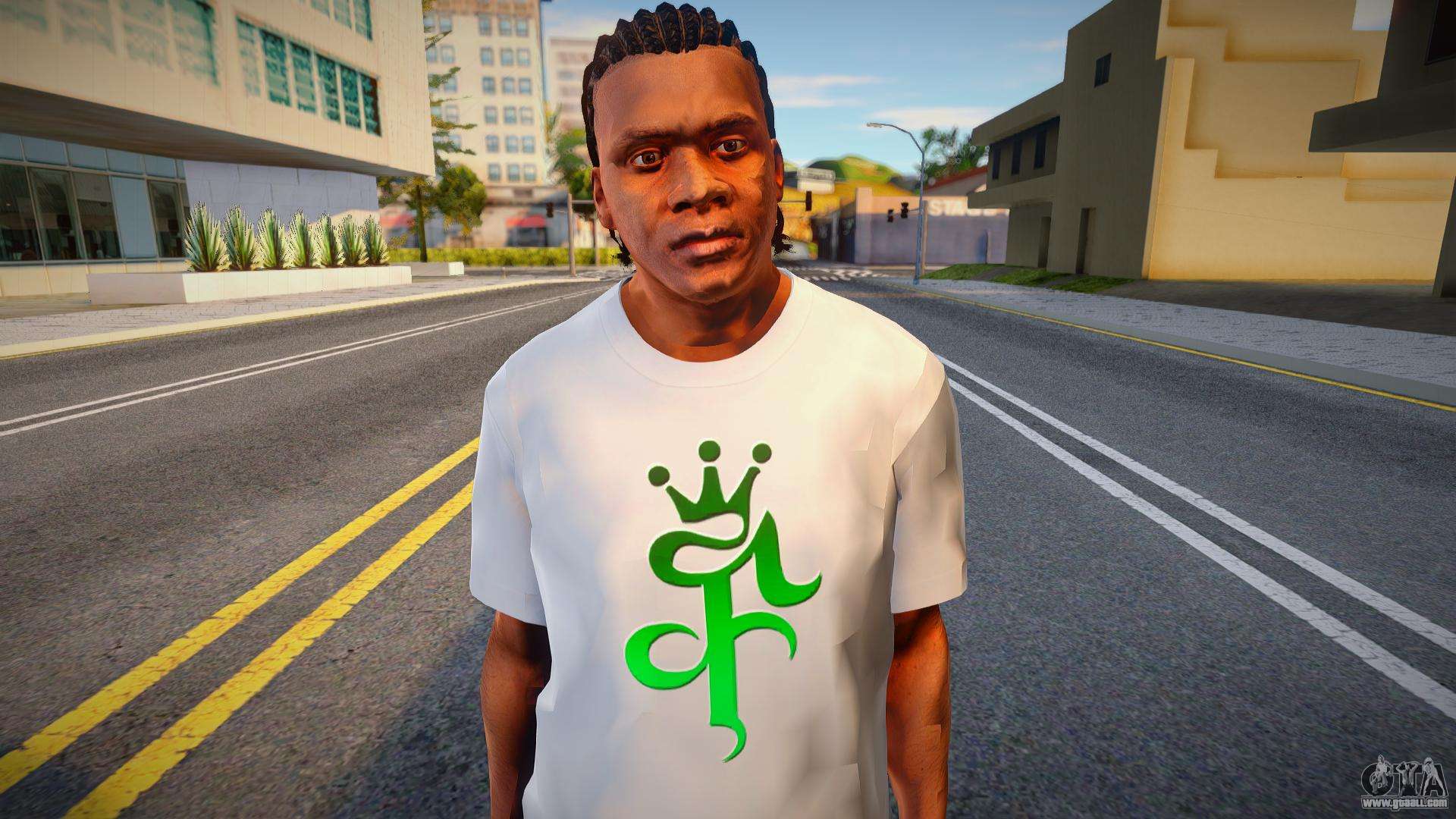 Download Franklin Clinton (Skin and clothing set) for GTA San Andreas (iOS,  Android)