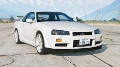 Nissan Skyline GT-R V-spec II (BNR34) 2000〡add-on v1.6.5 for GTA 5