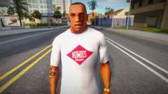 New texture of the face and hairstyles of CJ for GTA San Andreas