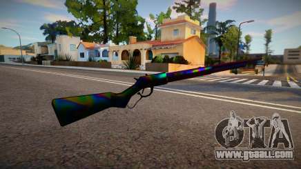 Iridescent Chrome Weapon - Cuntgun for GTA San Andreas
