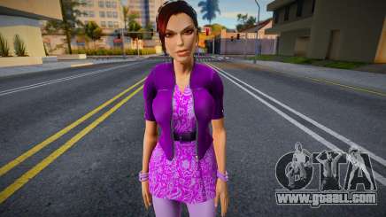 Lara Saints Row Style Skin for GTA San Andreas