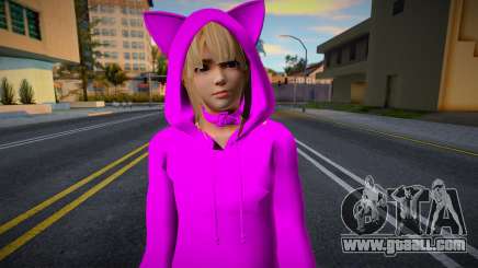 Girl in pink suit for GTA San Andreas