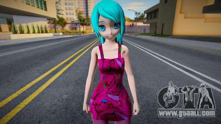 Hatsune Miku Vintage Night for GTA San Andreas