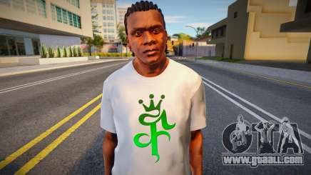 GTA V Franklin Clinton (PC Quality) for GTA San Andreas