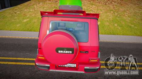 2020 Brabus G Wagon - Modified for GTA San Andreas