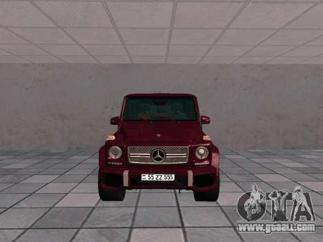 Mercedes Benz G63 AMG (W463) Final for GTA San Andreas