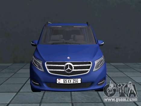 Mercedes Benz Bluetec V250 for GTA San Andreas