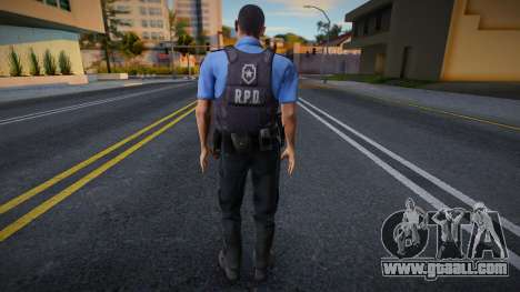 RPD Officers Skin - Resident Evil Remake v22 for GTA San Andreas