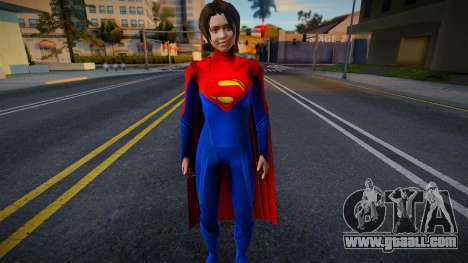 Supergirl - Sasha Calle The Flash movie for GTA San Andreas