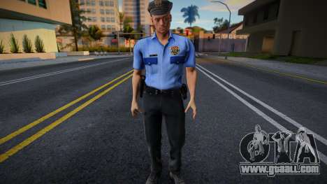 RPD Officers Skin - Resident Evil Remake v14 for GTA San Andreas