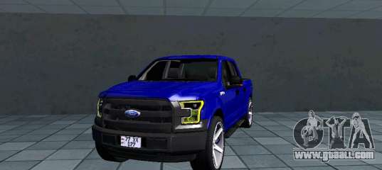 Ford F150 AM Plates for GTA San Andreas