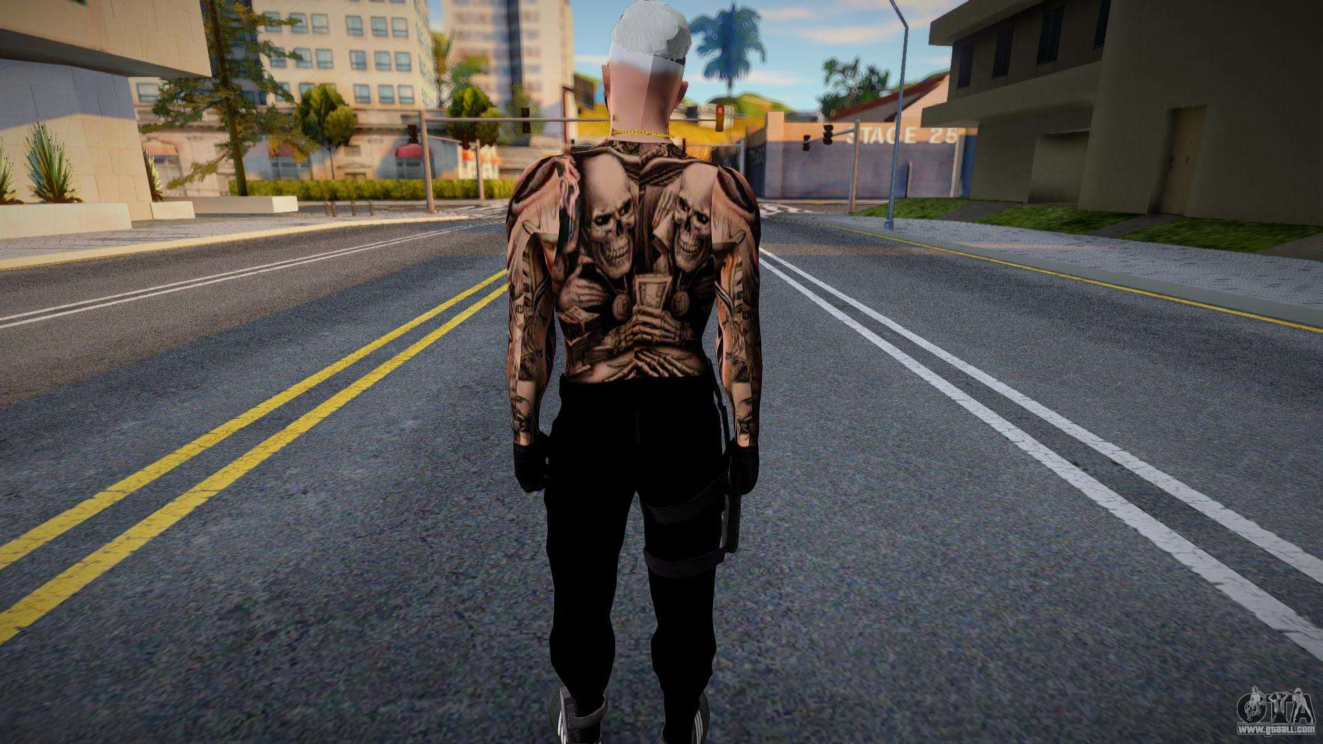 Tattoo Gang Skin for GTA San Andreas