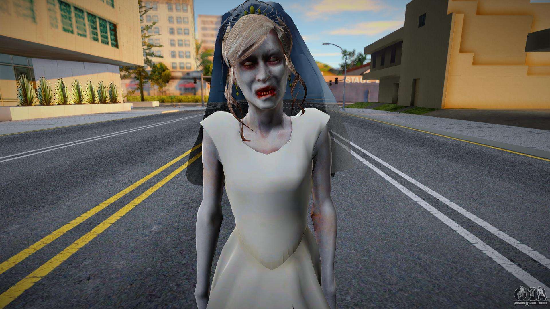 Left 4 Dead 2 Bride Witch For Gta San Andreas