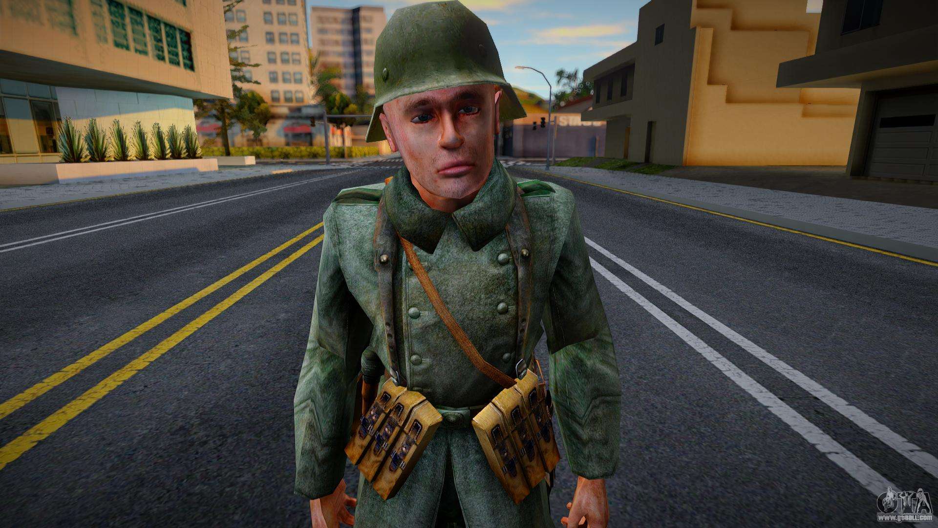 Red Ostfront: German Soldier for GTA San Andreas