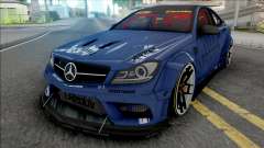 Mercedes-Benz C63 AMG Black Series 2014 LW for GTA San Andreas