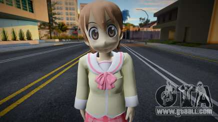 Yukko Aoi from Nichijou V2 for GTA San Andreas