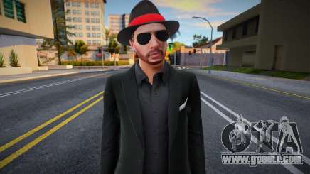 Mafia black Skin for GTA San Andreas