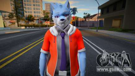 Rouka Azuma Furry Skin for GTA San Andreas