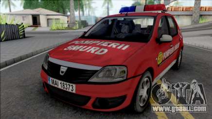 Dacia Logan Smurd for GTA San Andreas