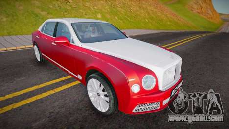 Bentley Mulsanne EWB 2021 for GTA San Andreas