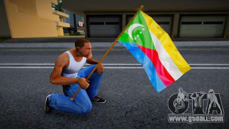 Comoros Flag for GTA San Andreas