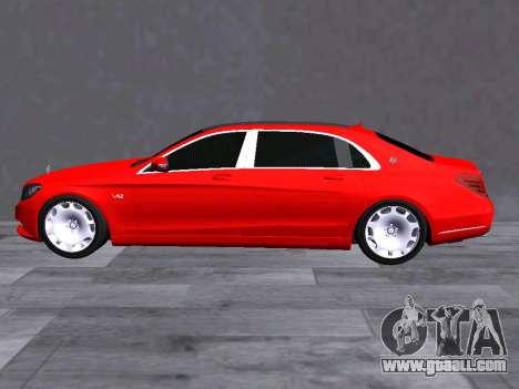 Mecedes Benz S600 Maybach (W222) V2 for GTA San Andreas