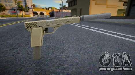 GTA V Vintage Pistol (Silenced) for GTA San Andreas