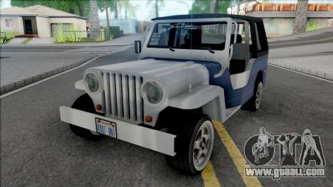 Toyota Owner Type Jeep (Toyota Inspired) for GTA San Andreas