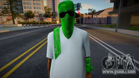 Green Gangsta for GTA San Andreas