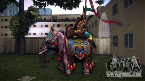 Persian War Elephant Bike for GTA Vice City