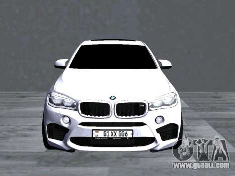 BMW X6M Tinted for GTA San Andreas