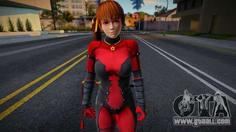 Dead Or Alive 5 - Kasumi (Costume 2) v2 for GTA San Andreas