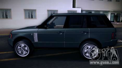 Range Rover Supercharged 2008 (UK Plate) for GTA Vice City
