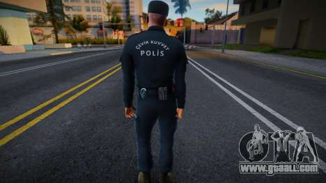 Turkish Police-Superintendent (long sleeves) for GTA San Andreas