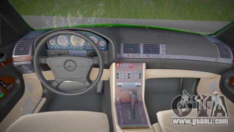 Mercedes-Benz W140 S600L for GTA San Andreas