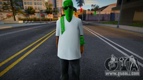 Green Gangsta for GTA San Andreas