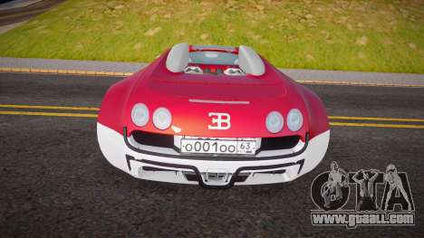 Bugatti Veyron (R PROJECT) for GTA San Andreas