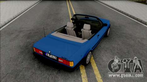 BMW 318i Cabrio 1990 for GTA San Andreas